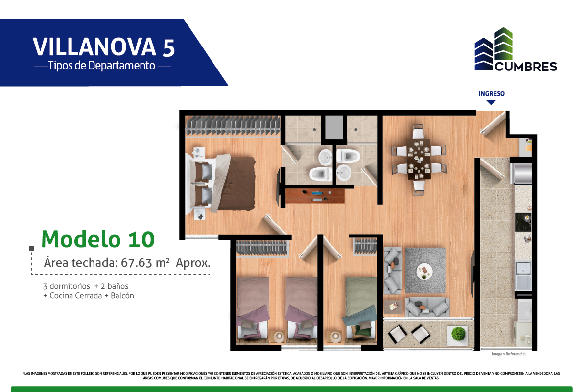 Modelo 10 del proyecto Villanova 5